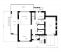 Проект двухэтажного дома с большой террасой Rg4808z (Зеркальная версия) План2